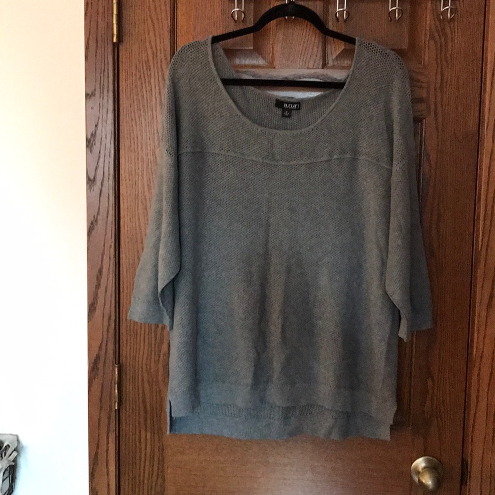 BNWT a.n.a 3/4 sleeve sweater 1X
